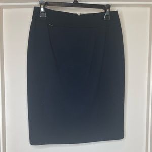 Calvin Klein Navy Blue Dressy Skirt